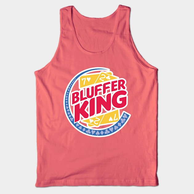 Bluffer Poker King Tank Top by sebstgelais